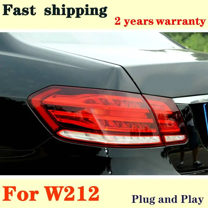 

Car Styling For Mercedes-Benz W212 E180 E200 E260 E300 E320 E400 LED Taillight Rear Lamp Parking Brake Turn Signal Lights