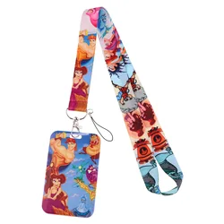 D1413 Hercules Anime Cartoon Movie Lanyards For Key Neck Strap Lanyards ID Badge Holder Keychain Key Holder Hang Rope Keyrings