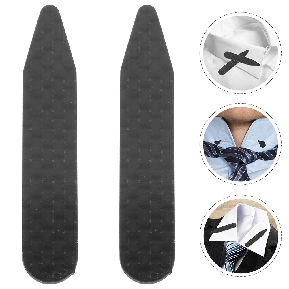 Podpórki do koszuli męskiej z włókna węglowego, zapobiegające wygięciom, do koszul wizytowych, odzieży formalnej, dodatek do garnituru.