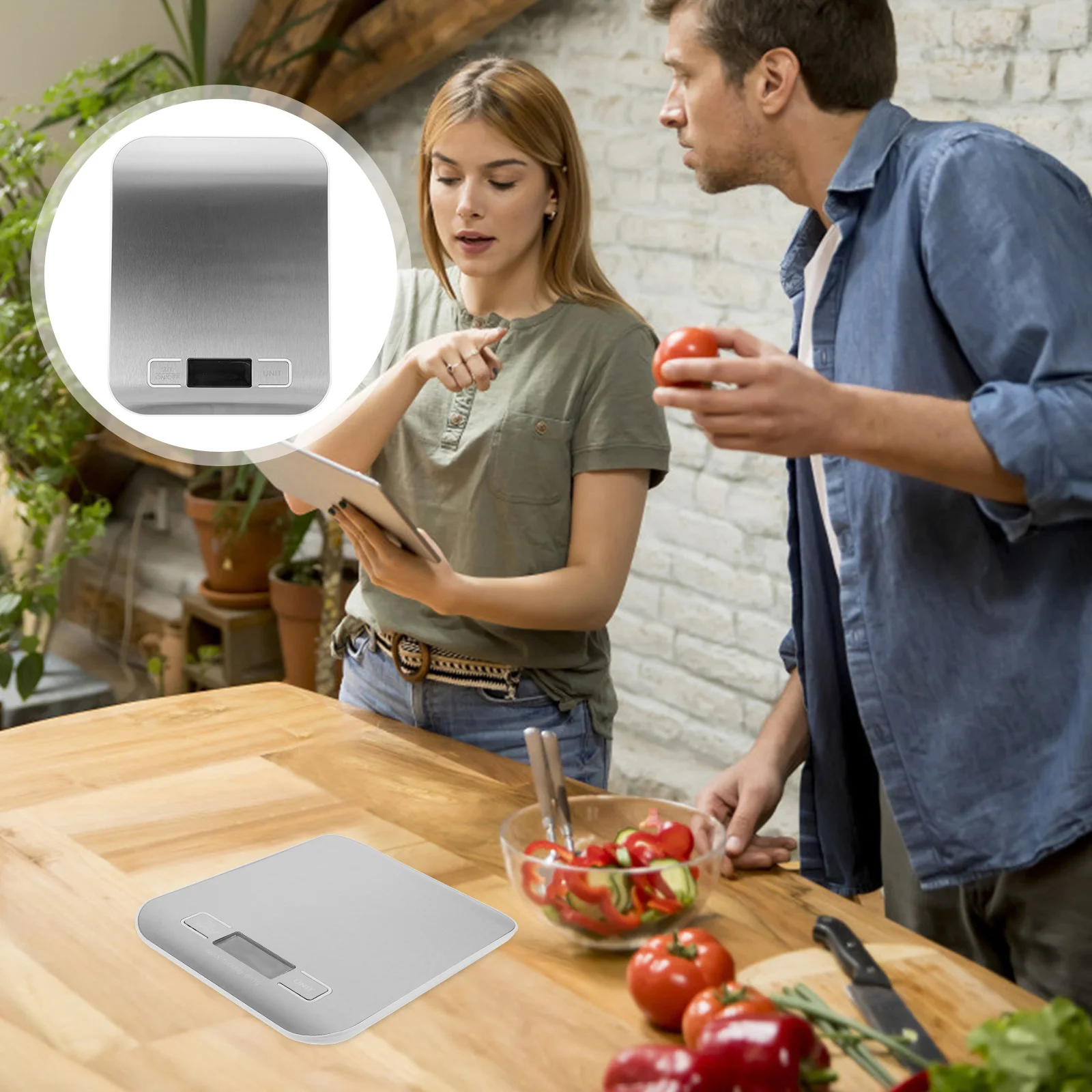 

Electronic Scale Multi-function Weight Food Scales Body Cooking Kitchen Gram Multifunction Travel