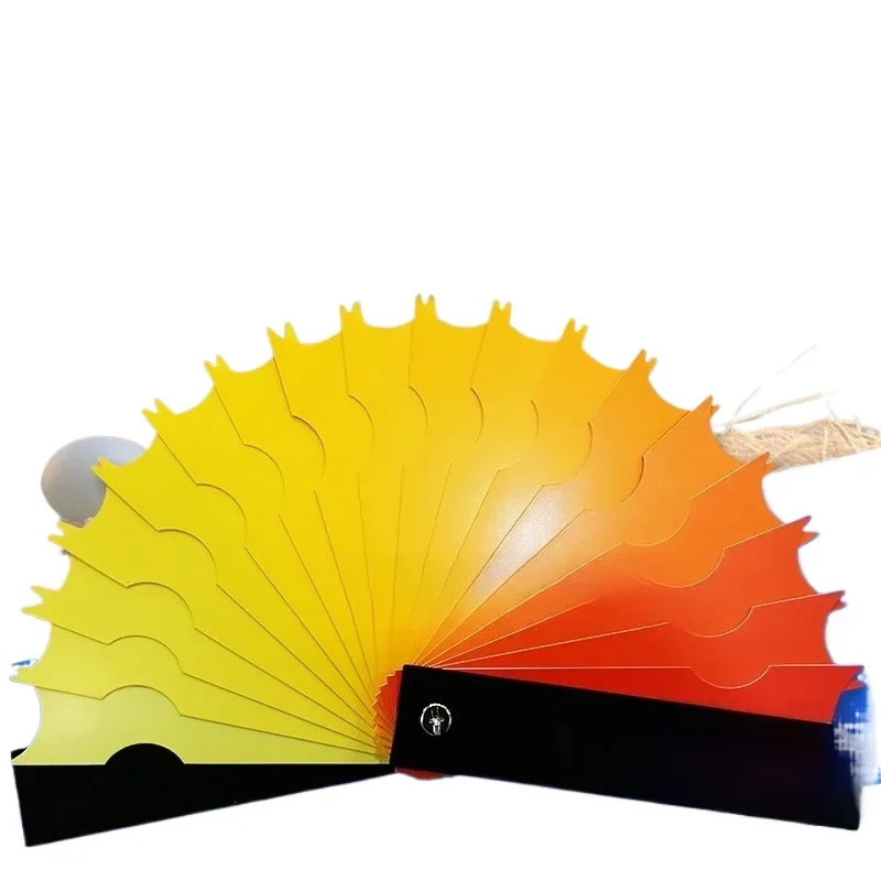 Colorimetric Fan/Egg Yolk Color Tester/Egg Yolk Colorimetric Fan Color Colorimetric Card