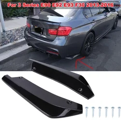 Voor Bmw 3 Series E90 E92 E93 2013-2016 Achterspatjes Bumper Hoek Lip Splitter Diffuser Canard Spoiler Body Kit Auto Accessoires