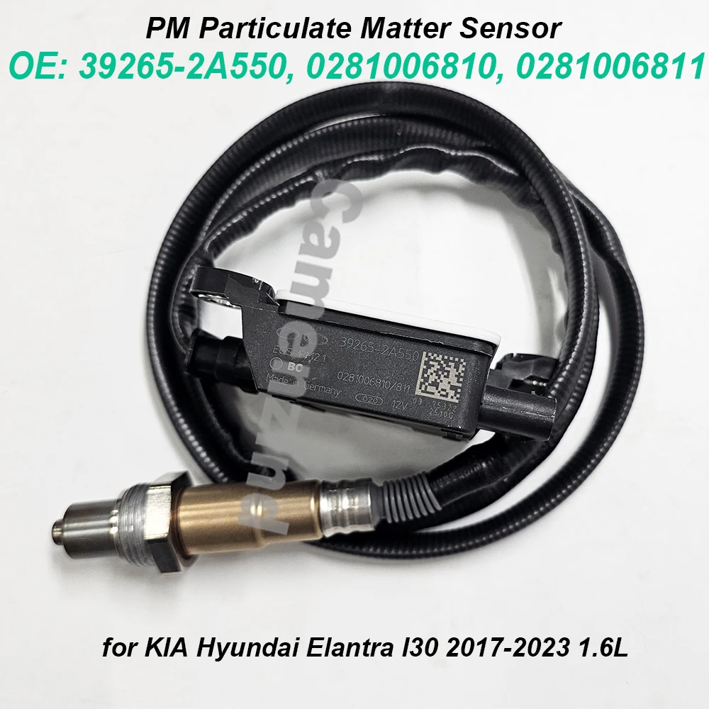 NUOVO 39265-2A550 392652A550 0281006810 0281006811 PM Sensore di Particolato per KIA Hyundai Elantra I30 2017-2023 1.6L