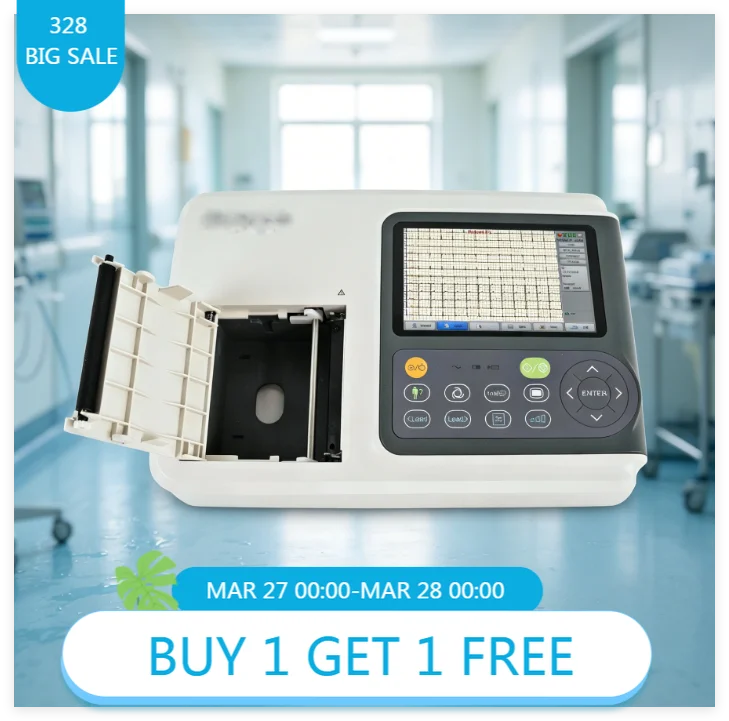 MT MEDICAL IE‑30 Reliable ECG Machine, Strict Calibration Long Battery Life for Stable Long‑Term Clinical Use