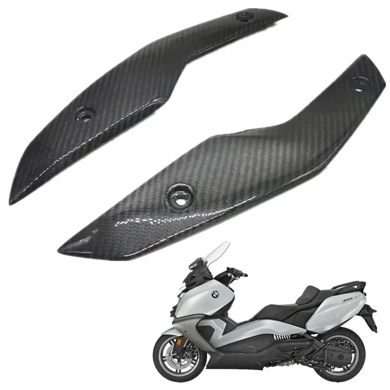 FOR BMW C650GT Motorcycle Accessories Carbon Fiber Windshield Strips Cover