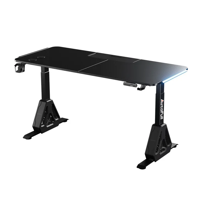 E-sports dual motor intelligent solid wood lifting table desk