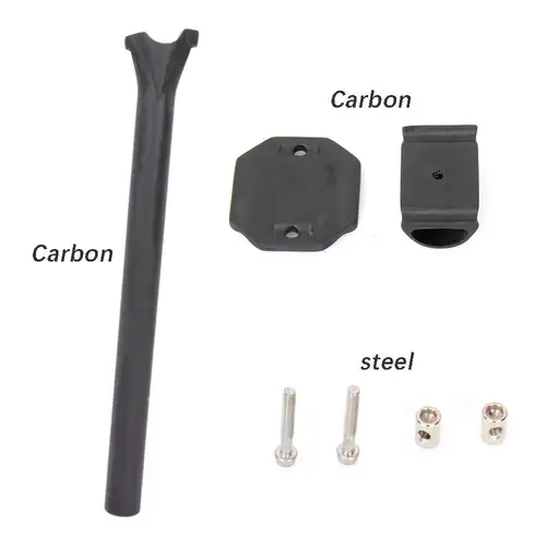 Imagen 2 del producto Tija de sillín de carbono elitaone, tijas de sillín para bicicleta de montaña/carretera, tubo de asiento de carbono ultraligero de 150g 63D-UD