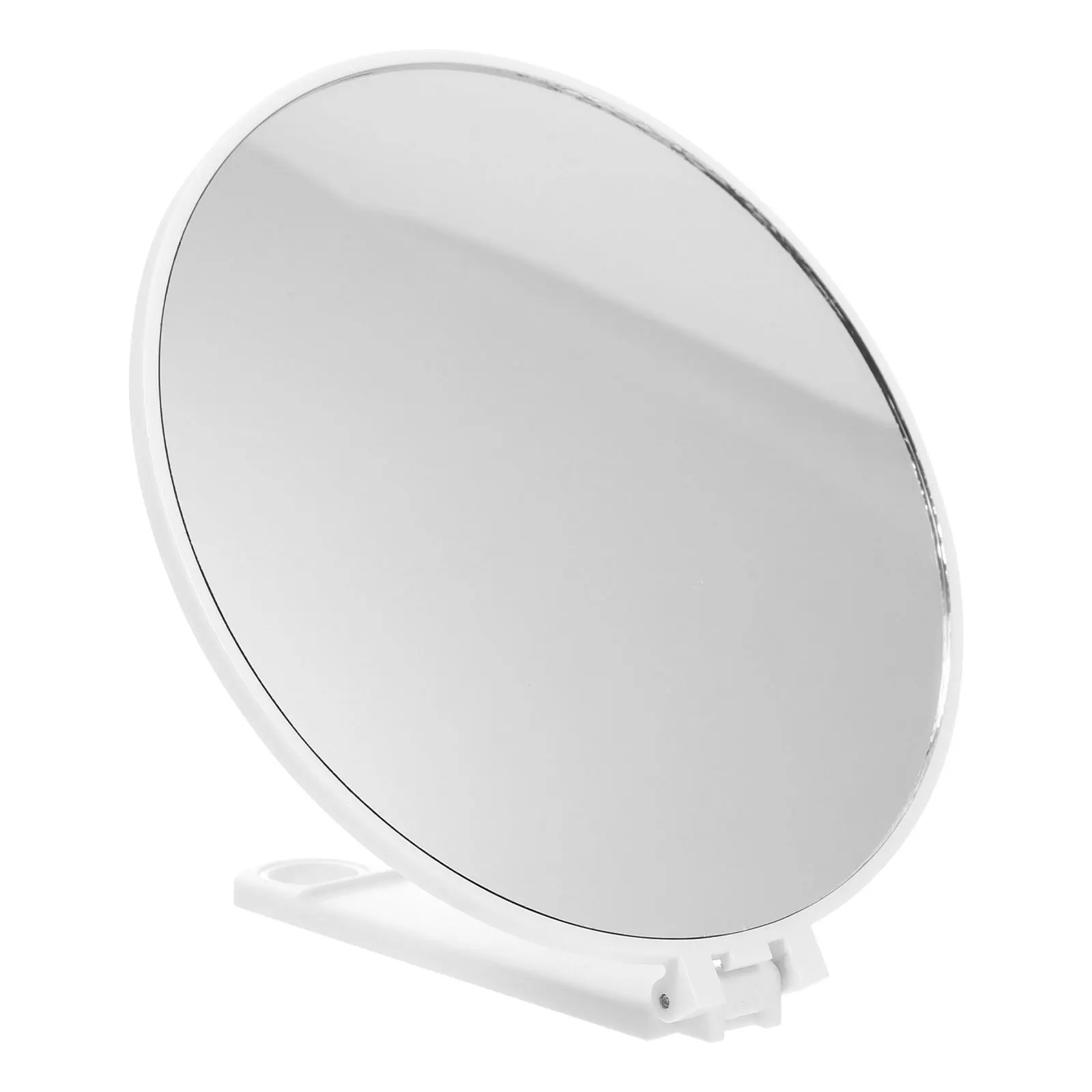 กระจกตั้งโต๊ะพร้อมขาตั้ง กระจกแต่งหน้าแบบมีด้ามจับ กระจกพกพาขนาดเล็กแบบพับได้