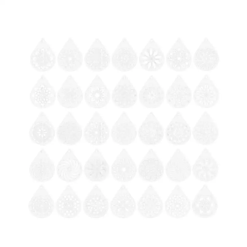 E8BD Floral Painting Templates PET Stencil for Painting on Fabric Rock Stone