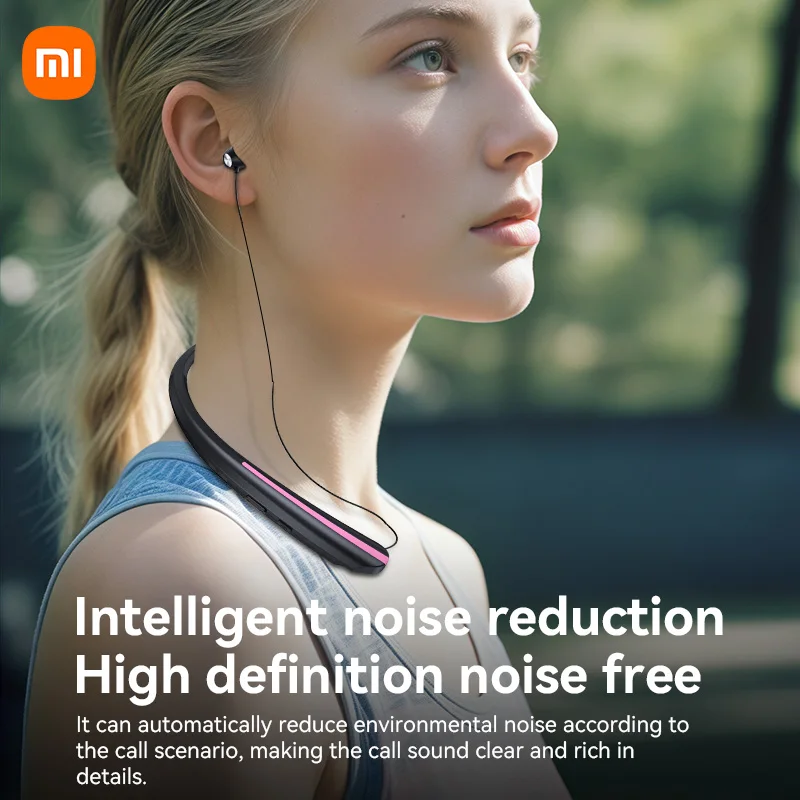 XIAOMI Neckband Wireless Earphone HX801 TWS Bluetooth Earbuds Noise Cancelling Waterproof Sports Headset In Ear Headphones