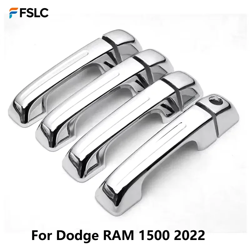 

⭐Genuine⭐ For Dodge RAM 1500 2022 Car Door Handle Cover Door Bowl Decorative Sticker ABS Trim Protection Accessories