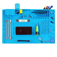 Insulation Repair Pad Heat-Resistant Silicon Soldering Station Kinds Of Mat Work Pad Desk Platform BGA Soldering Station Tools