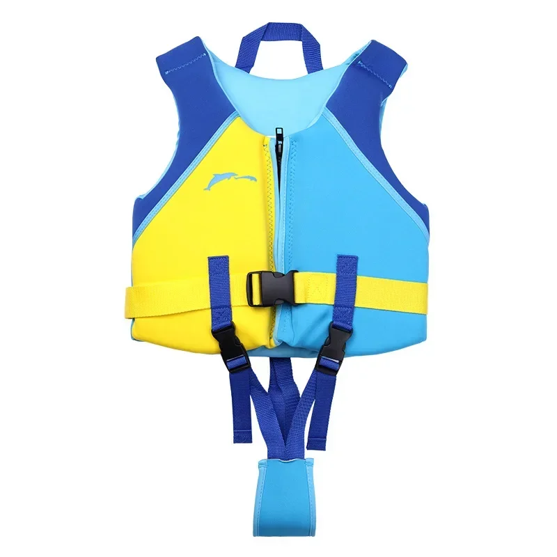 

2-7 Year Kids Swimwear Buoyancy Jacket for Boys Girls Floating Vest Professional Swimming Waistcoats Swimsuit for Surfing Beach