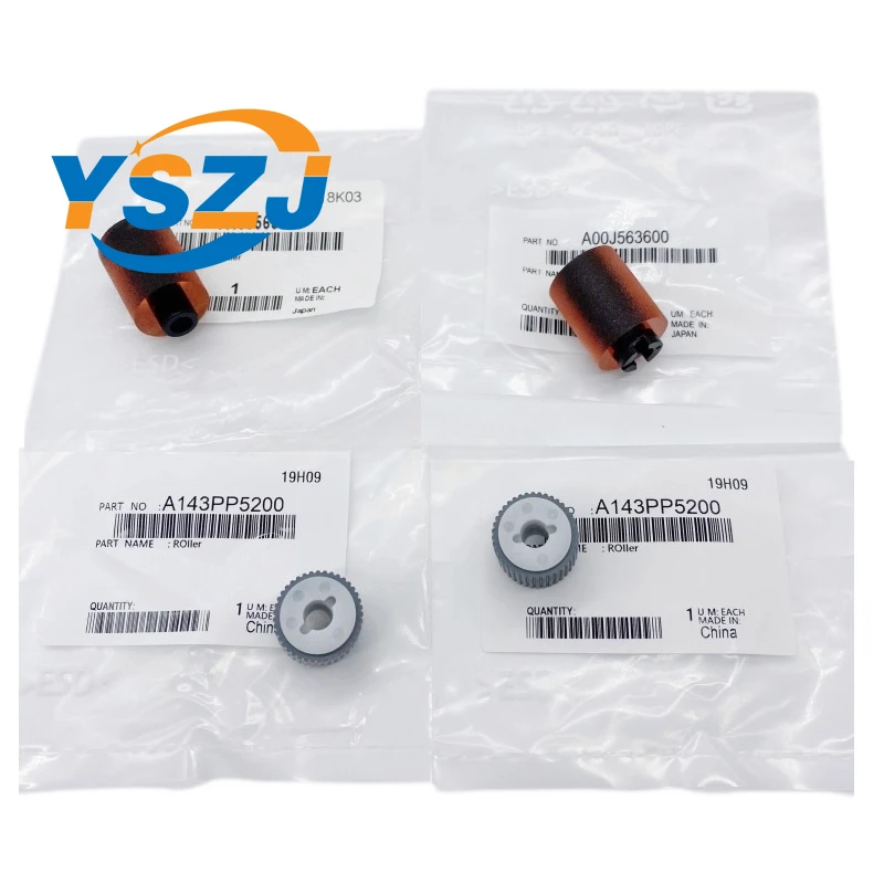 

A143PP5200 A00J563600 A108563900 For Konica Minolta BH C220 C280 C360 C452 C552 C652 C654 C754 ADF Pickup Roller Copier Parts