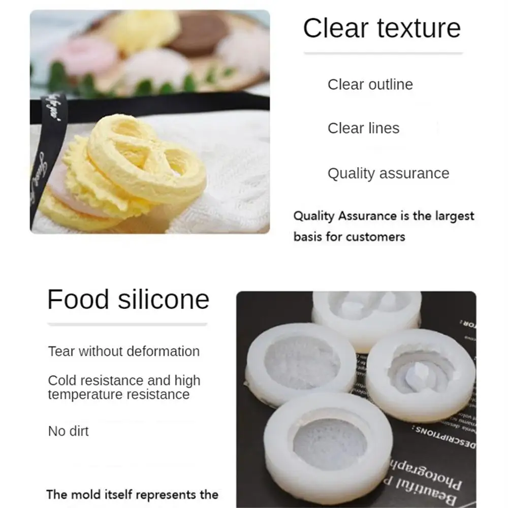 2/4/6PCS Sugar Paste Easy To Use High Quality Premium Aromatherapy Essentials Versatile Chocolate Molding Sugar Paste Molds