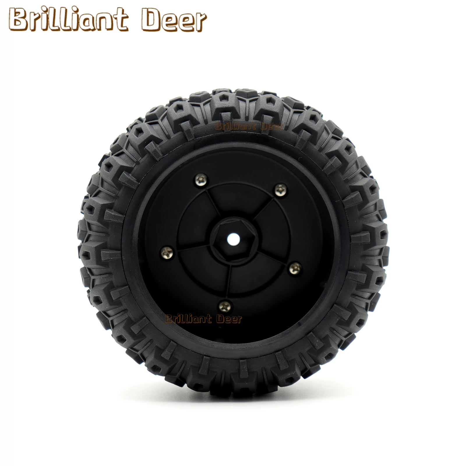 12mm Sechskant RC Reifen und Rad Upgrade Teile für Traxxas 1/10 MINI MAXX RC Monster Truck Fernbedienung Auto Modell Zubehör – Detail 3