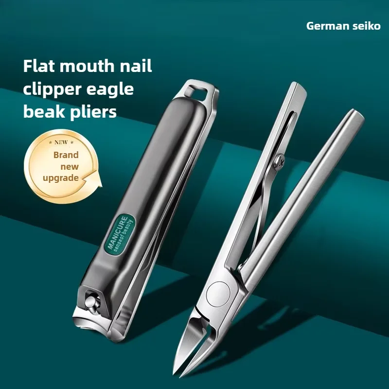 

Professional Toe Nail Clippers Thick Ingrown Toenails Large Wide Jaw Opening Slanted Long Handle Fingernail Scissors Manicure