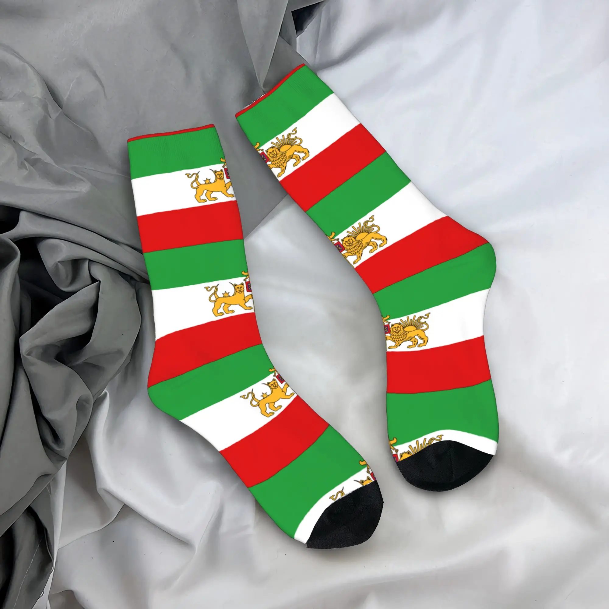 

Носки с флагом Ирана, повседневные носки, осенние нескользящие носки для пар, средней мягкости, с принтом, для занятий спортом на открытом воздухе