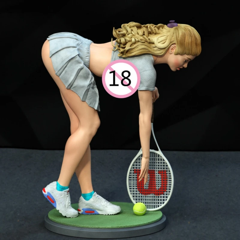 

Tennis Players Nsfw Full Resin Figure 1/24 Scale Assemble Miniature Garage Model Kit Unassembled Unpainted Diorama Toys