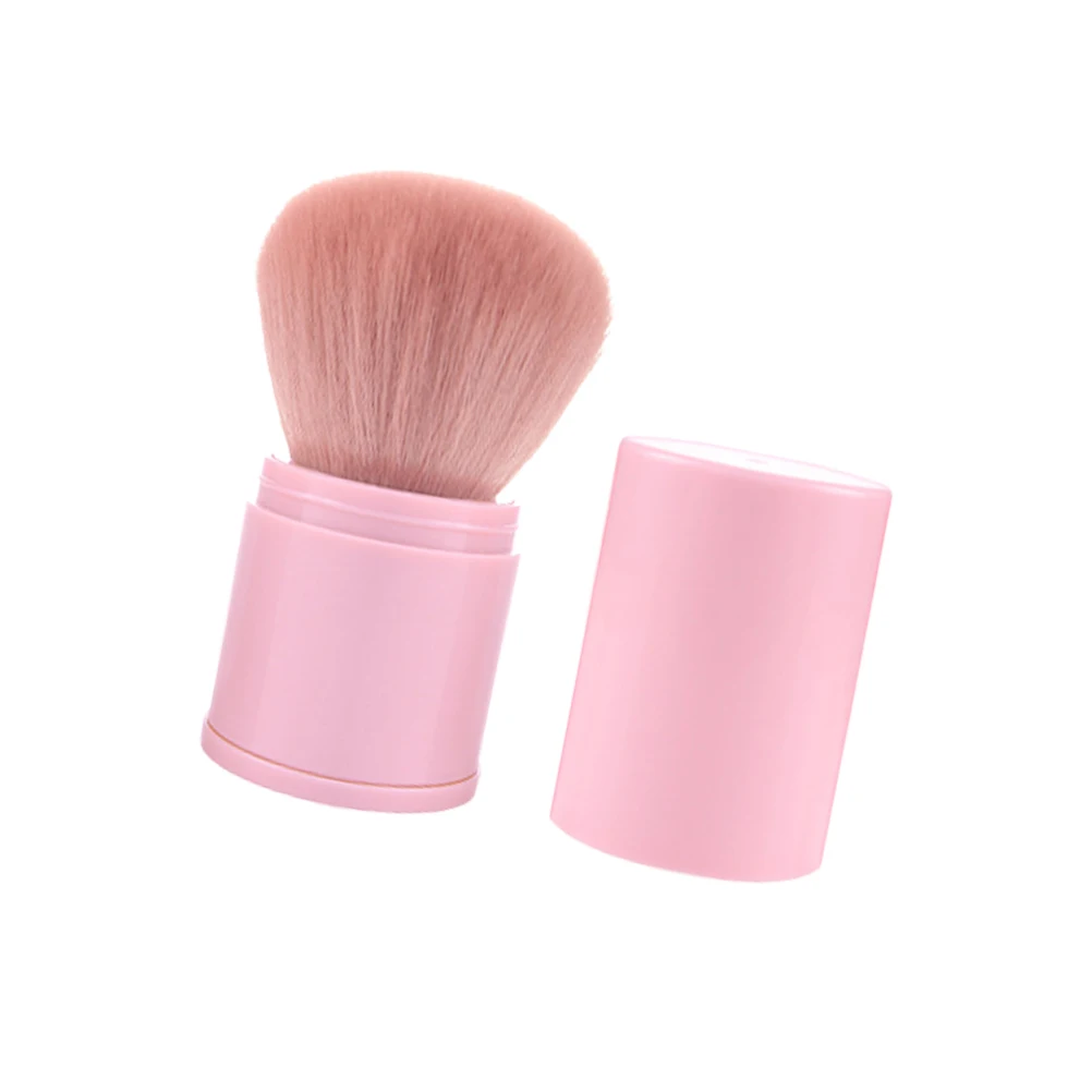 

Makeup Brushes Washable Reusable Face Powder Applicators Portable Loose Powder Flexible for Foundation Blush Highlighter Create