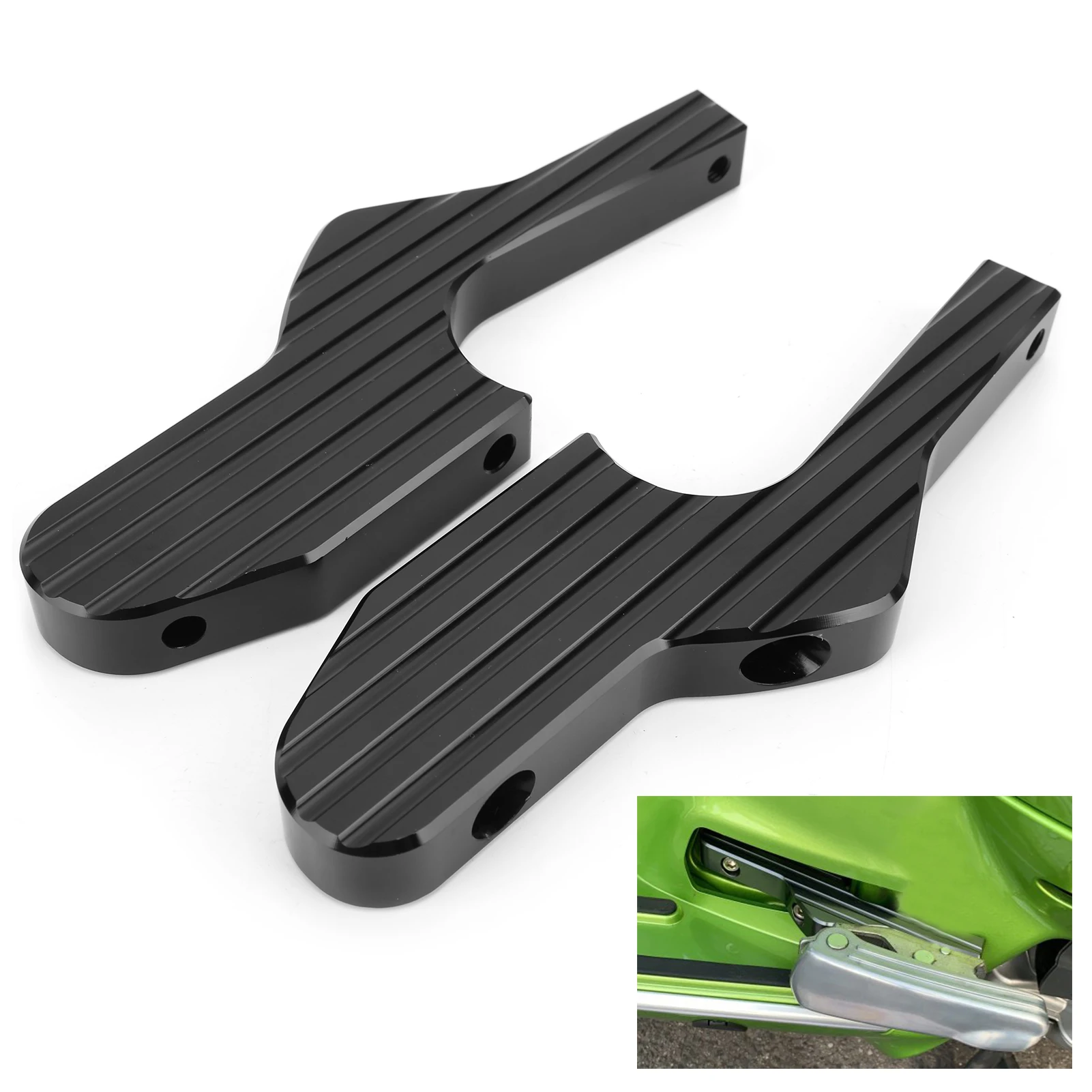 

Пара удлиненных подножек, замена удлинителей подставки для ног для Vespa GT 125/GTS 250/GTV 125