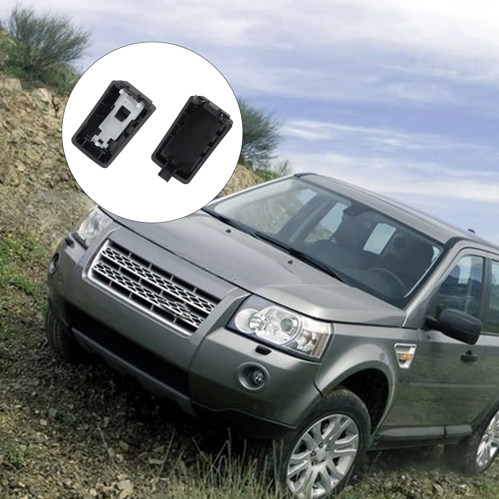 

Enhancing Vehicle Design Door Handle Cap Cover Custom Fit Cover ABS Construction Affordable Solution For Discovery 3