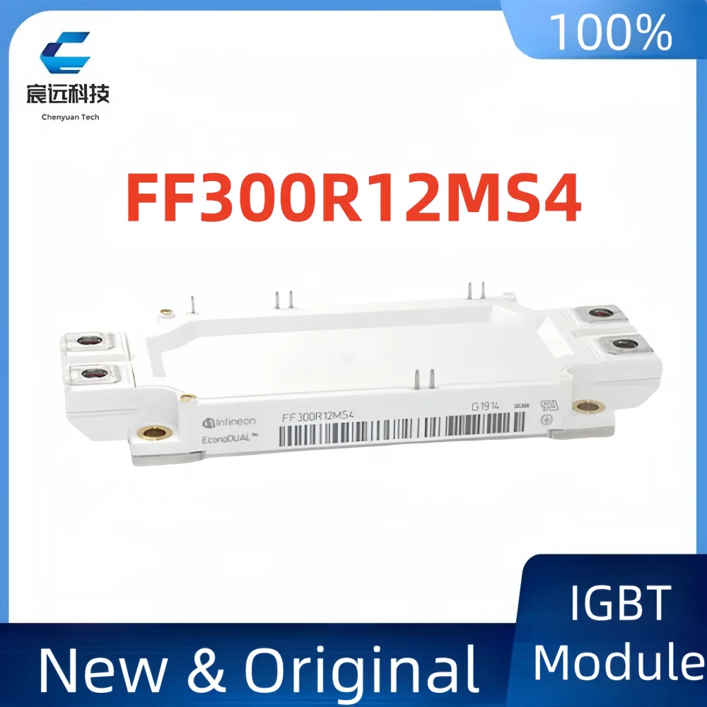 

FF300R12MS4 New Original IGBT Power Module 1200V 370A 1950W IGBT Module FF300R12MS4BOSA1 FF300R12MS4