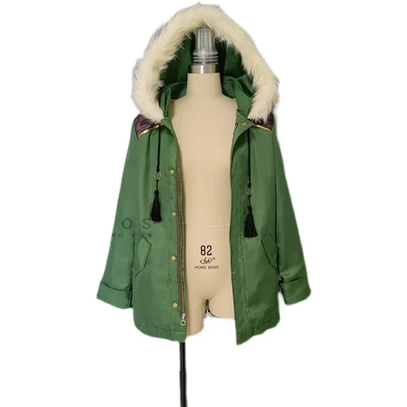 COSSUN NIJISANJI Vtuber Fushimi Gaku أزياء تنكرية للهالوين ملابس النساء والرجال معطف الشتاء