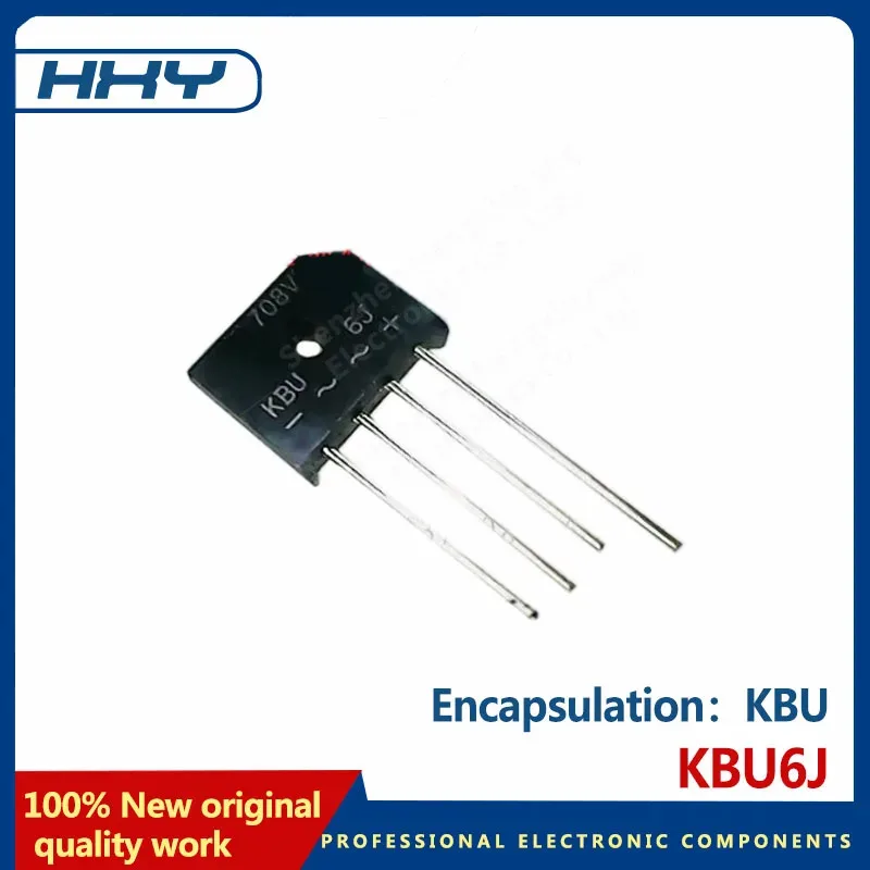 10PCS KBU6J Rectifi…