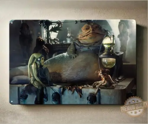 Metallposter zum Film „Die Rückkehr der Jedi-Ritter“ – Sammelschild 20x30cm – Aluminium