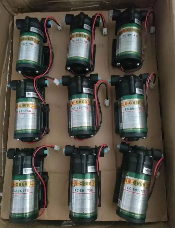 E-CHEN EC-801-75B 24V 0.75L/min DC diafragmapomp