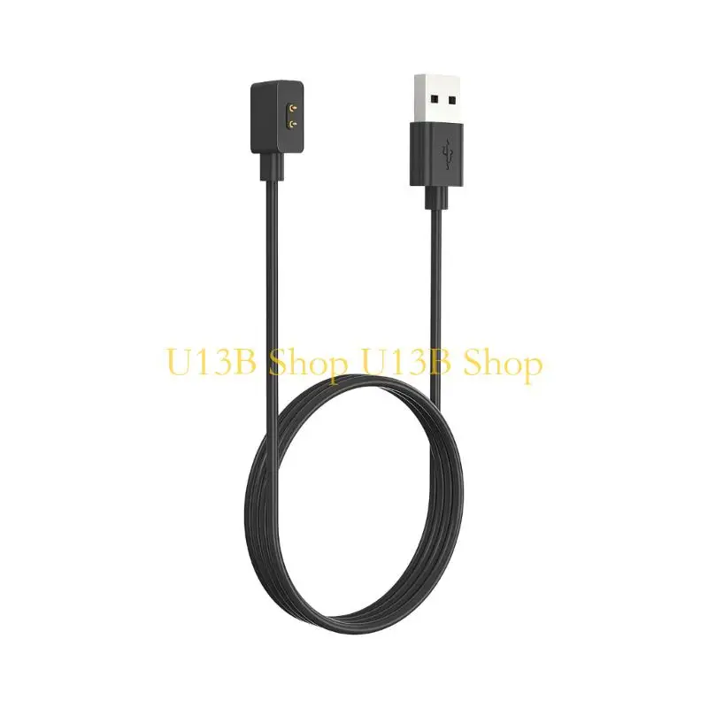 U13B Watch Charging Cable with USB-A End for Watch 5 Active and 2 Pin Head for Office Travel Daily Use Ready