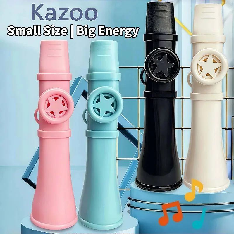 Kazoo for Adults Kids Professional Kazoo Reusable for Guitar Ukulele Violin Piano Keyboard Easy To Learn Musical Lovers