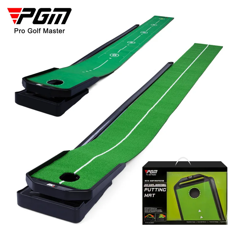 

PGM Golf Trainer, Indoor Putter Training Equipment, Adjustable Slope, Home Office Trainer