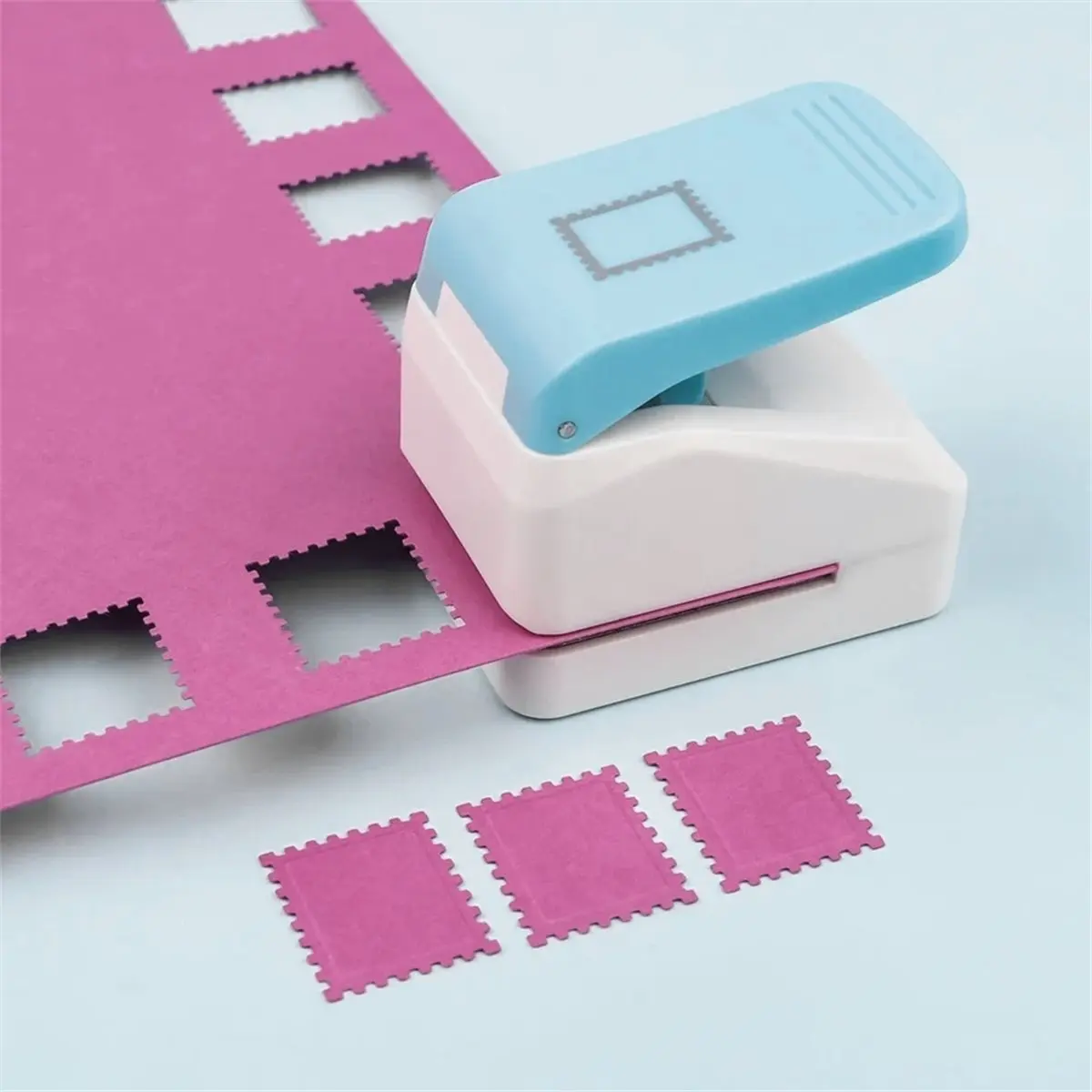 Postage Stamp Embossing Punch Punches Score Tools for Scrapbooking Journaling Paper Crafts DIY Card Making Punches