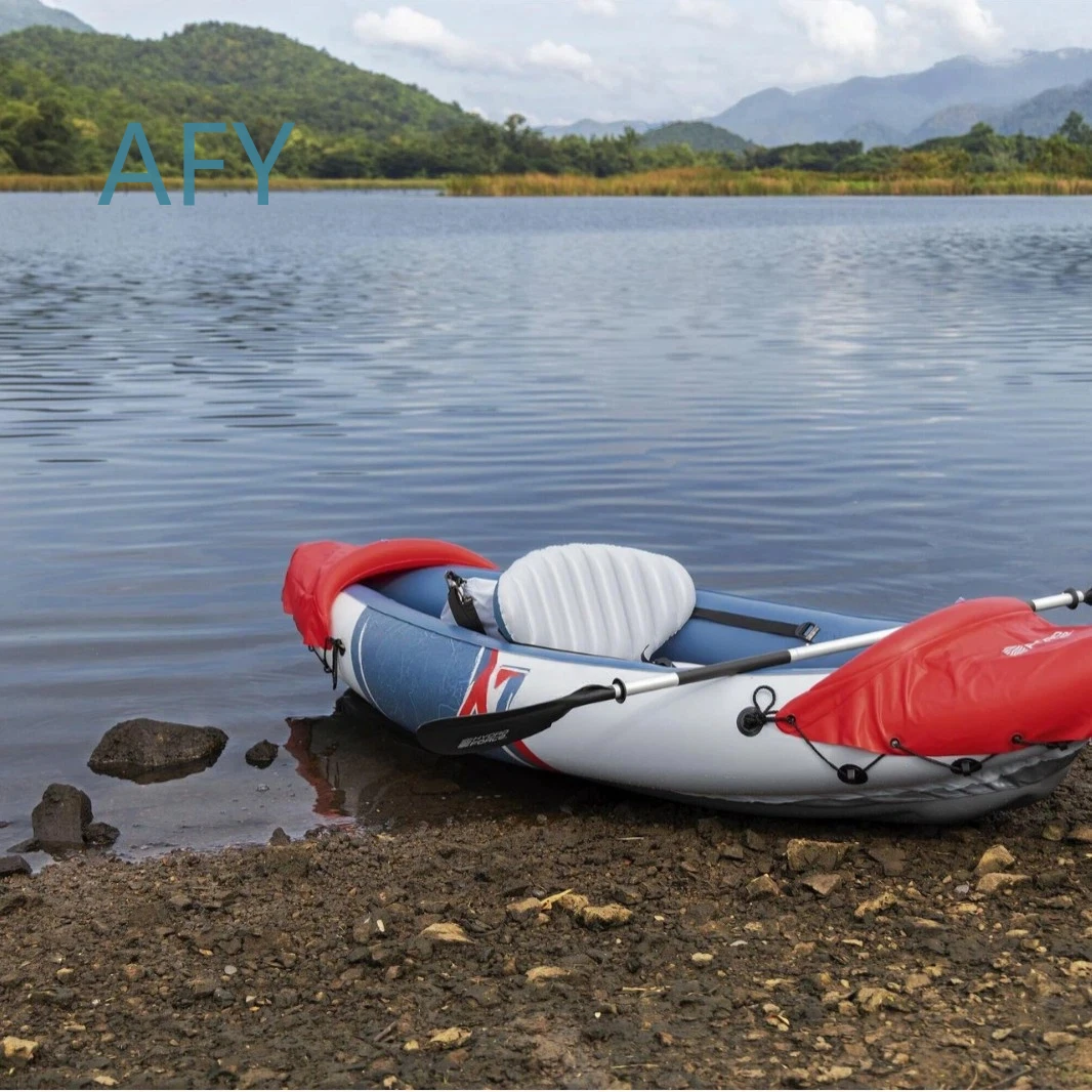 Solar Marine 2 Person Double Inflatable PVC 4m Fishing Kayak for Small Boats for Water Sports for Outdoor Recreation for - view 4