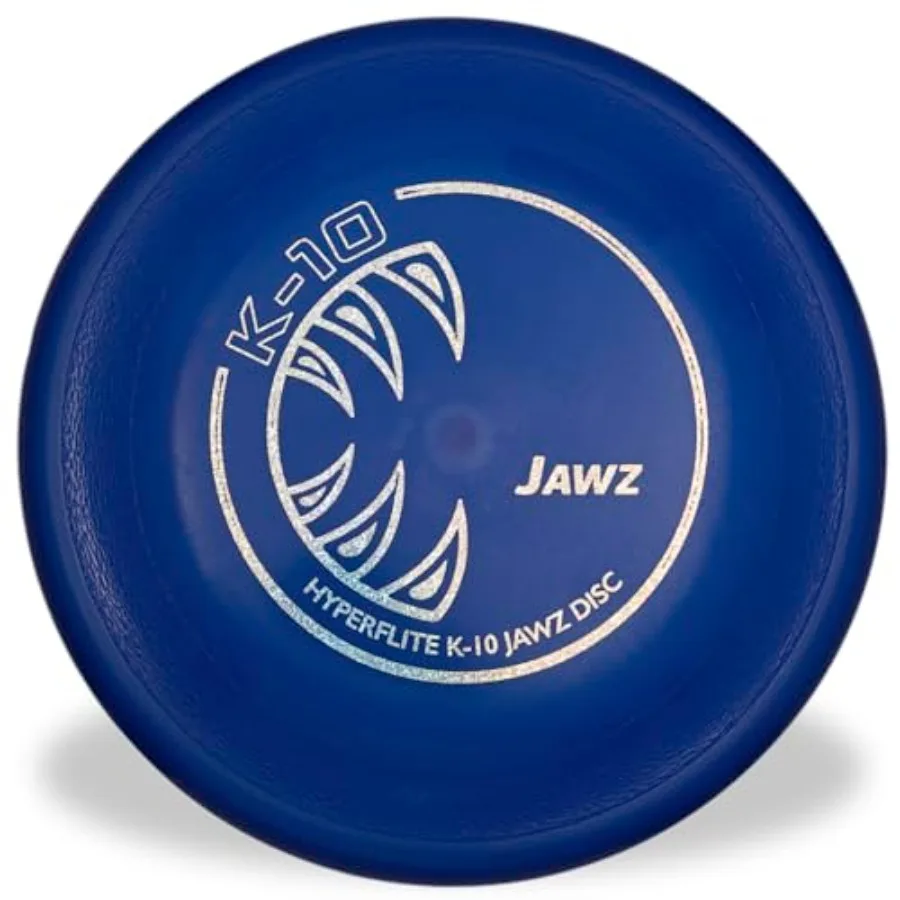

K-10 Jawz Puncture Resistant Flying Disc for Medium and Large Dogs 8.75-inch Blue