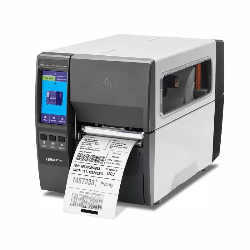 

ZEBRA Industrial Barcode Printer ZT211 ZT231 ZT200 Smart Printer Machine 4-inch Thermal Label Shipping Direct Transfer Printer