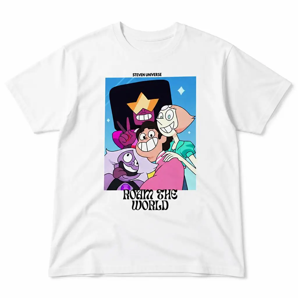 Anime Stevens Universes Men T Shirt 100% Cotton Clothing Fun Short Sleeve Tee Gift T-Shirts