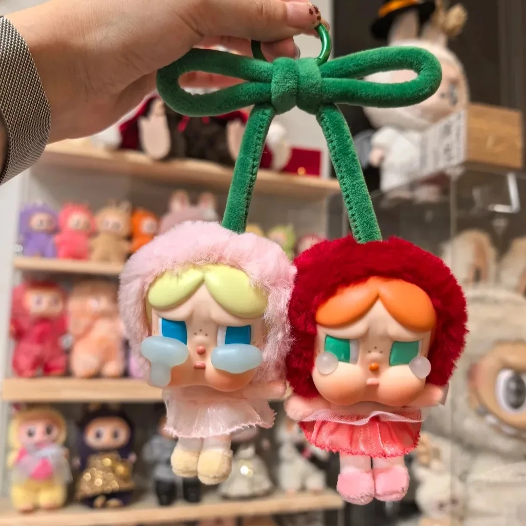 

POP MART Crybaby Crying for Love Series Hanging Cute Anime Figure Desktop Kawaii Birthday Toy Heartbeat Collection in Stock