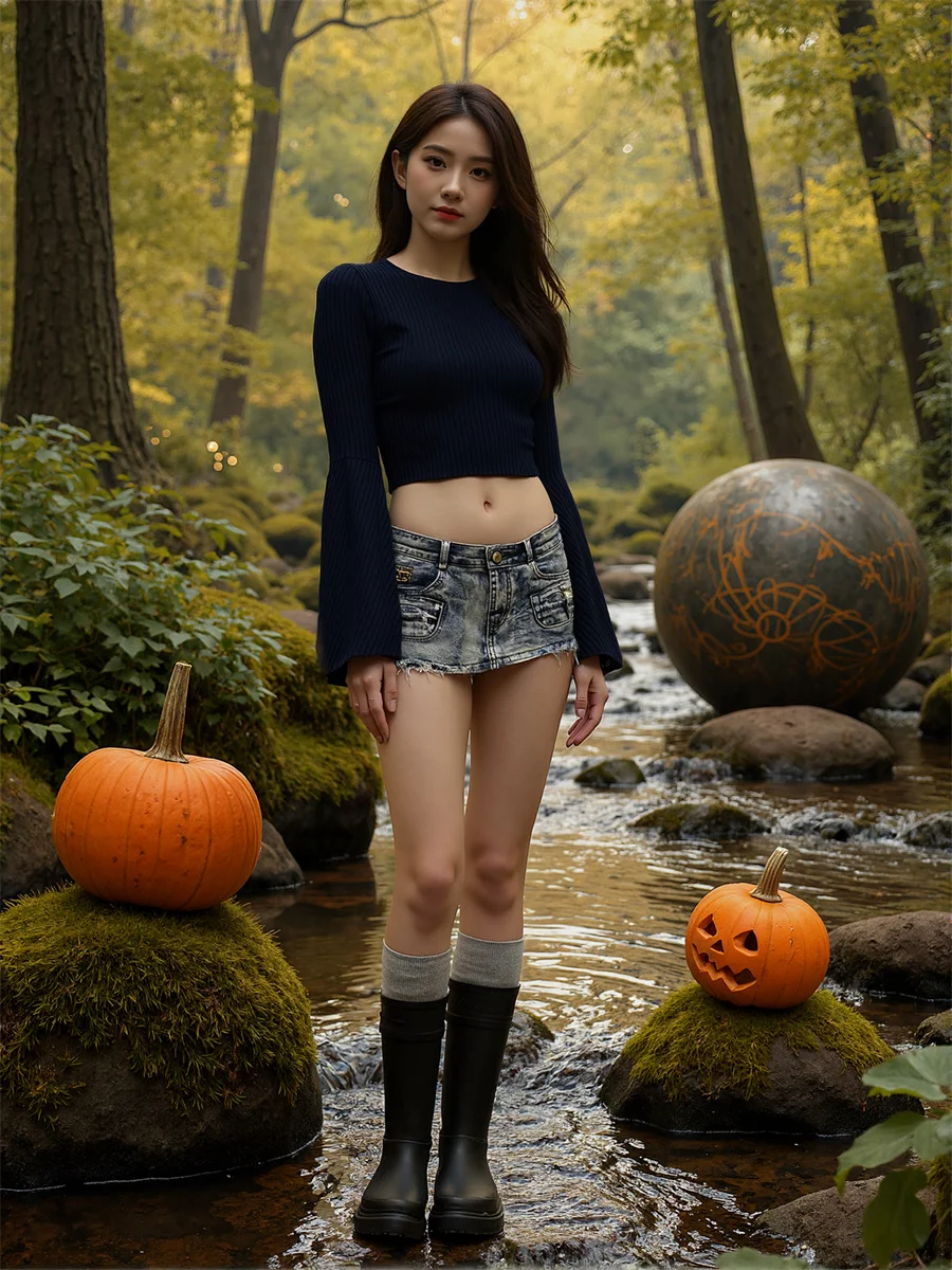 

Flare Long Sleeve T-shirts Basic t-shirts for women Crop Top Female Tee Shirt Y2K Women’s Clothing Spring Fashion
