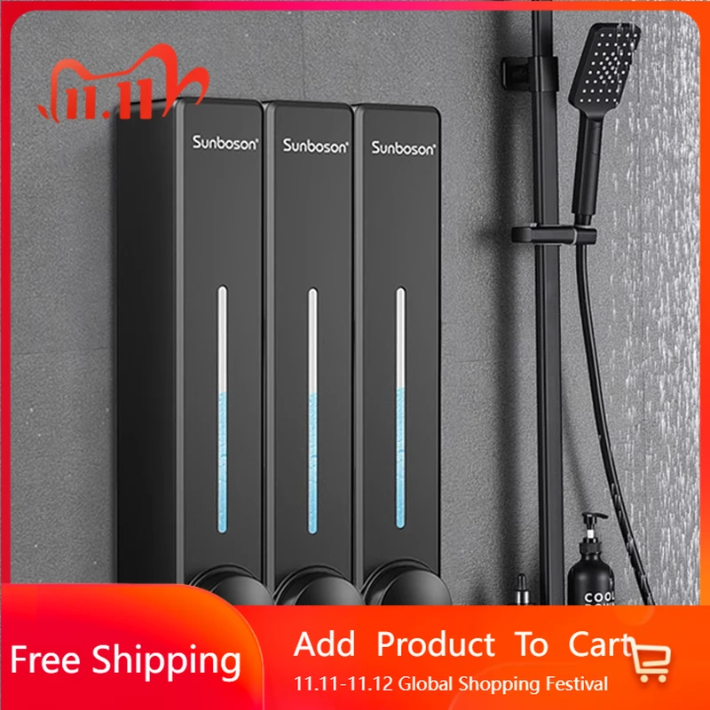 

Accessories Nordic Soap Dispensers Black Small Bathroom Wall Soap Design Dispenser Funny Distributeur Savon Fashion Furniture