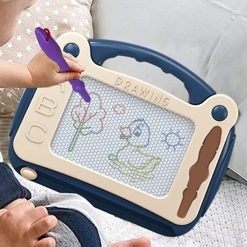 Tablero magnético para garabatear, tablero de dibujo magnético para bocetos, tablero de escritura borrable para garabatear, para niños, niñas y niños