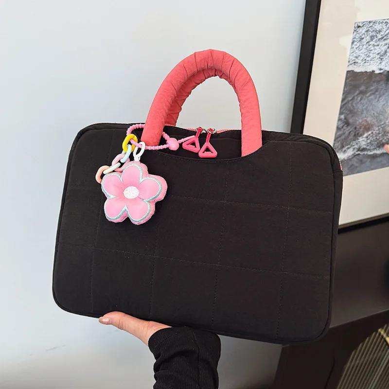 Large Capacity Laptop Bag, New 14 Inch Casual, Cute, Versatile, Thick Laptop Bag