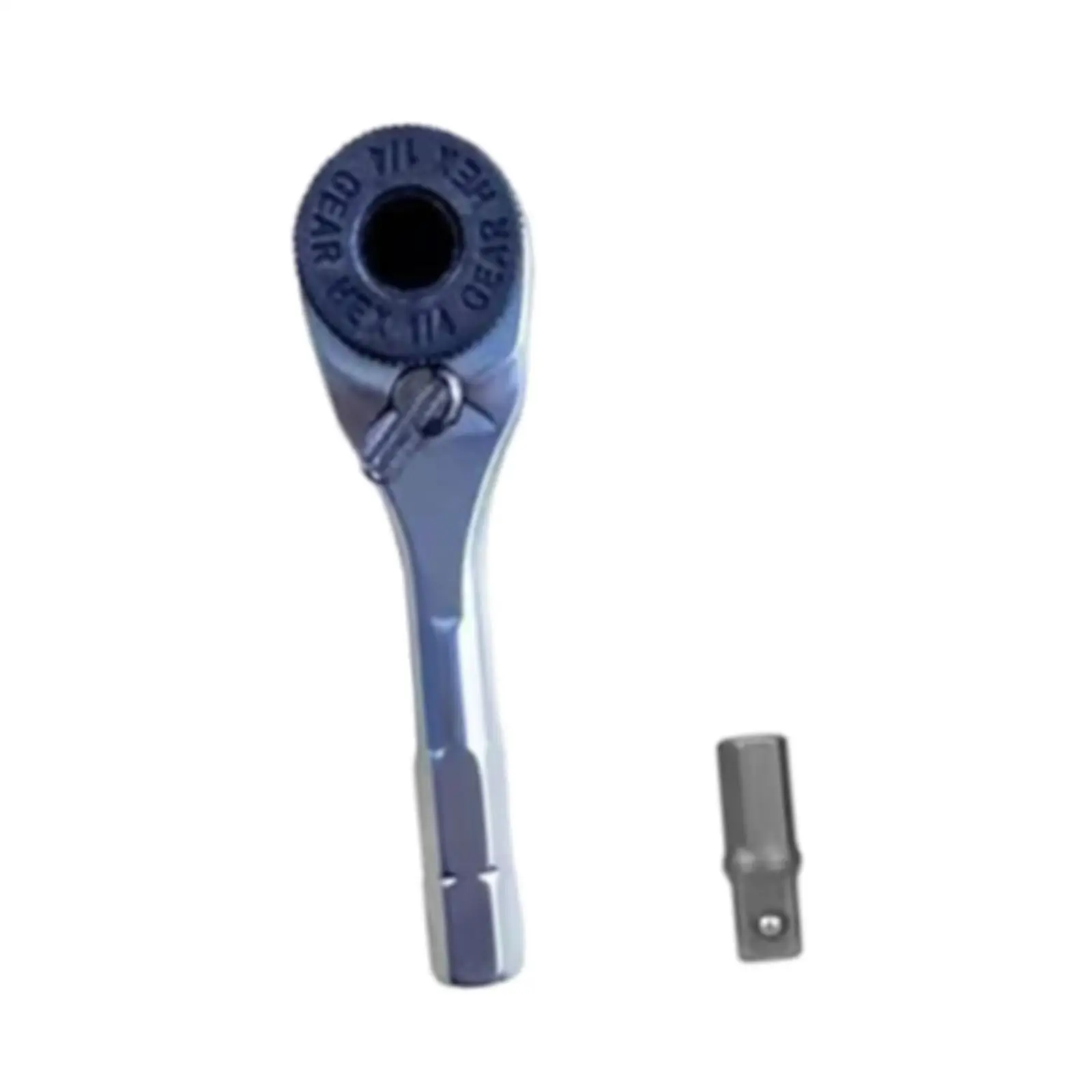 Hexagon Ratchet Wrench Anti Slip Grip Sturdy Multifunctional Maintenance Kit