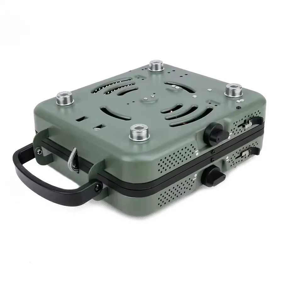 Novos fogões de acampamento portáteis ao ar livre alta potência de fogo dobrável fogão a gás 2 queimadores facilmente limpo para cozinhar piquenique