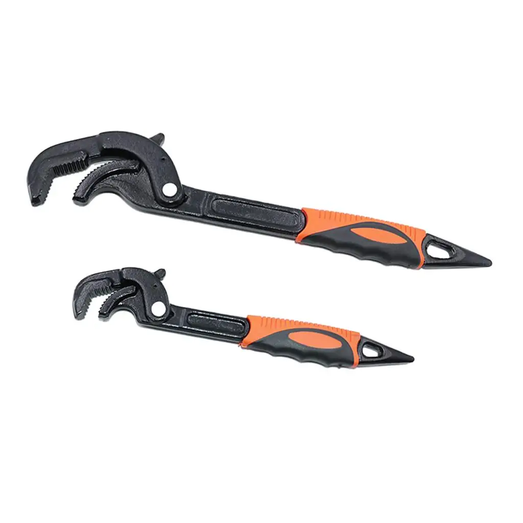 2 Pieces Spanner Multi-function Portable Adjustable Wrench Hand Tools