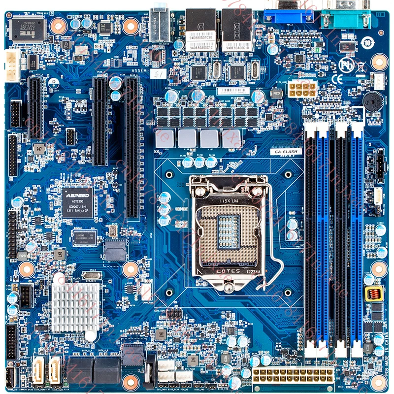 

ДЛЯ GIGABYTE GA-6LASH LGA1150 H87 DDR3 32G VGA+DVI Тест материнской платы ОК.