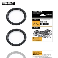 Wacky O Ring Inner Diameter 4.5mm 5.5mm, Fishing Accessories 50Pcs/lot, jigging Fishing Tackle Set For Neko Rig Fishing Tackles