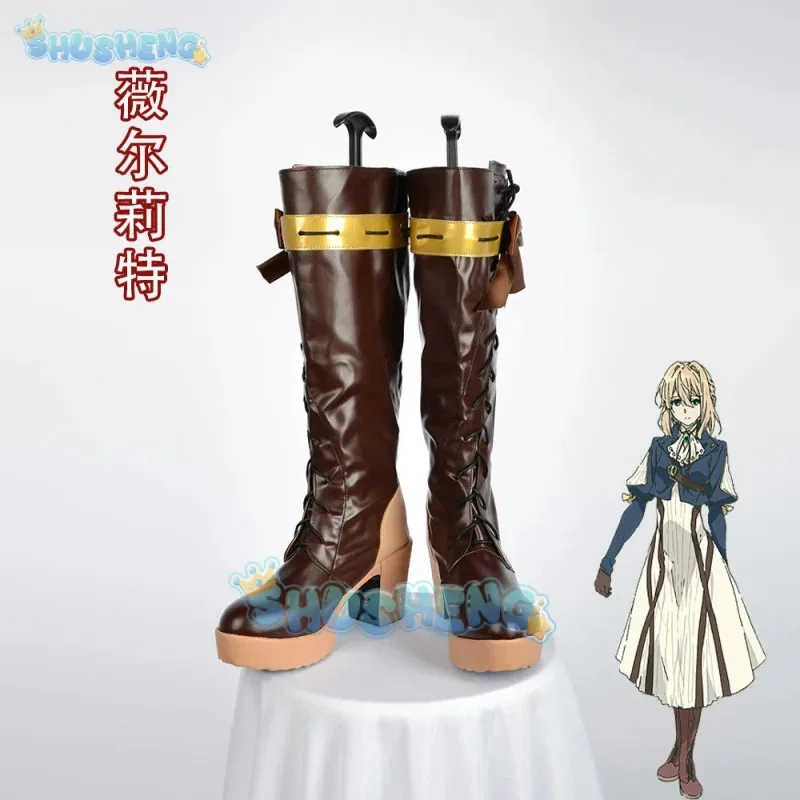 

Lili 123Violet cos Violet Evergarden косплей аниме обувь для персонажей игры